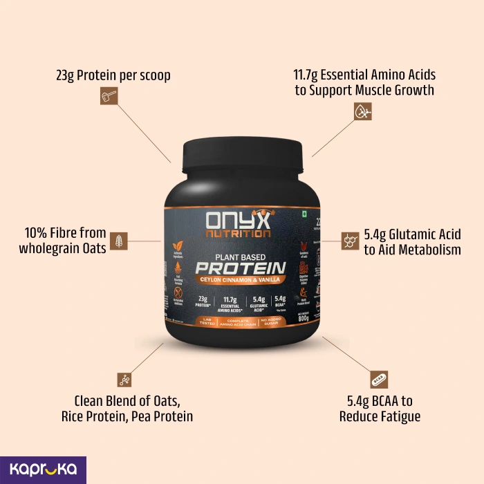 Onyx Plant Protein Ceylon Vanilla Cinnamon Sachet