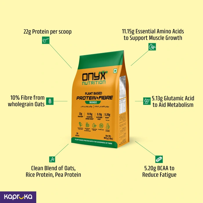 Onyx Plant Protein Mango Sachet