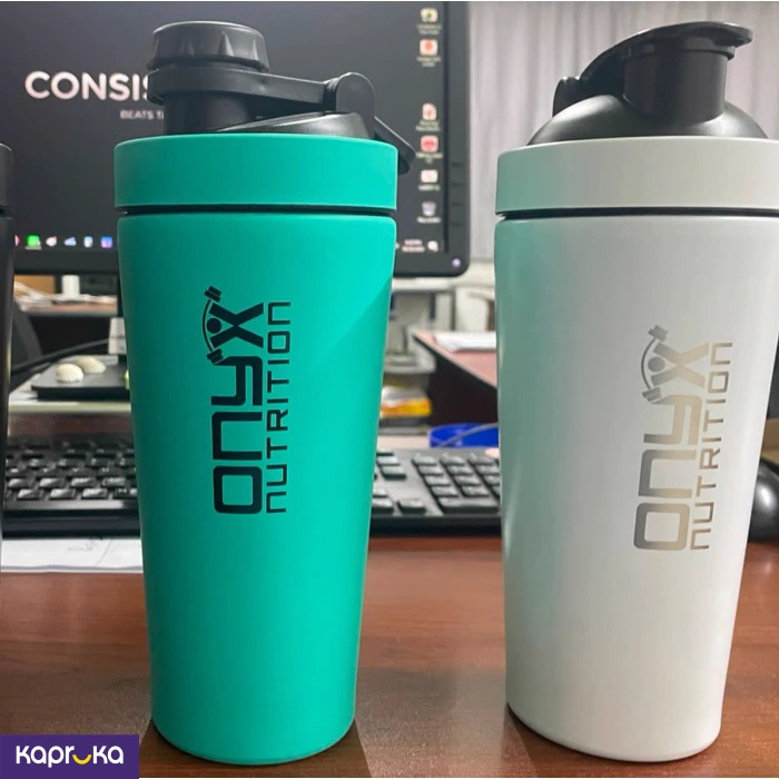 Onyx Stainless Steel Shaker White