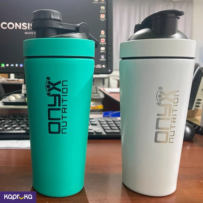 Onyx Stainless Steel Shaker Blue