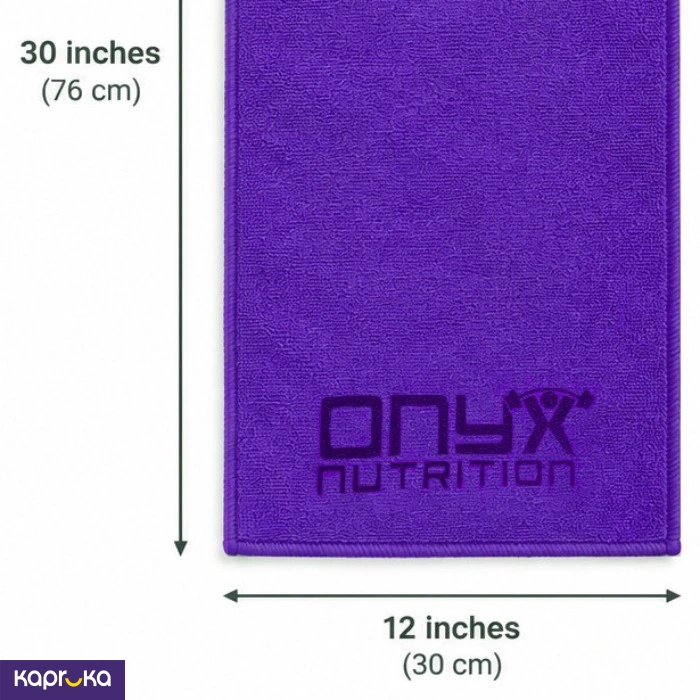 Onyx Fitness Towel Purple