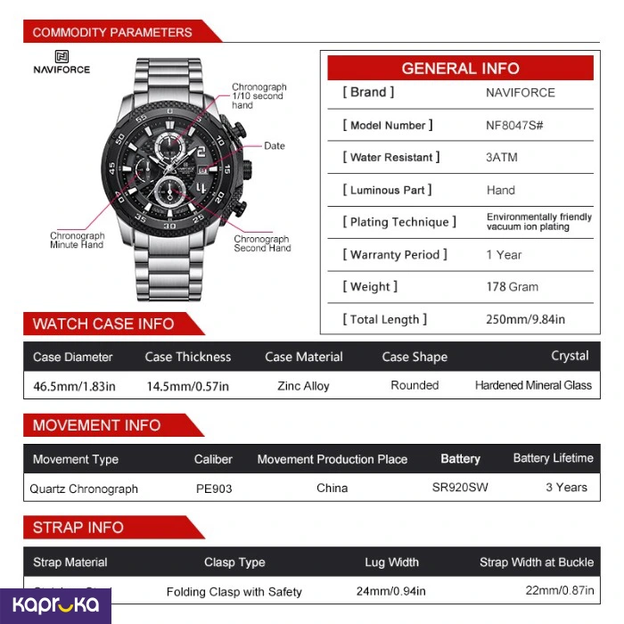 Watches ef_pc_jewe0v3844pod00035p in Sri Lanka