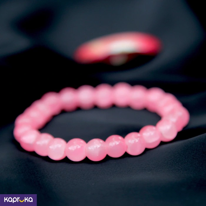 Soft Pastel Pink Opal Bracelet