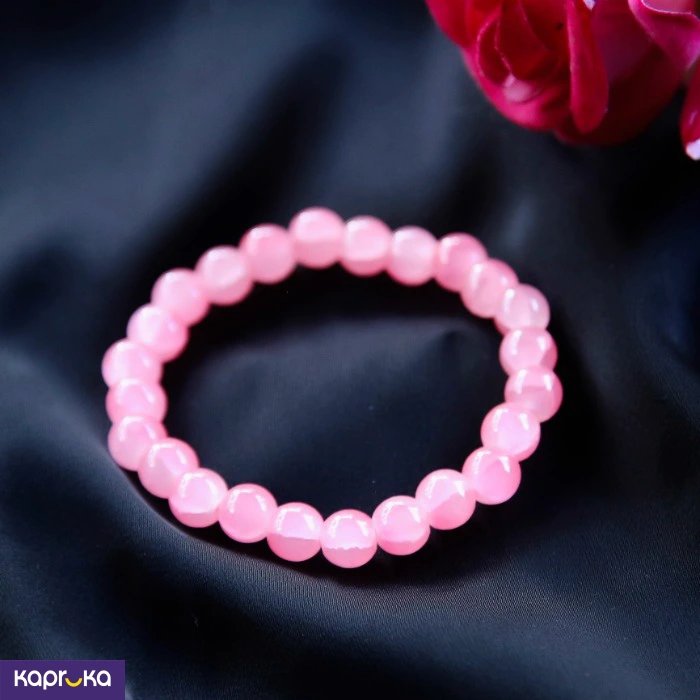 Soft Pastel Pink Opal Bracelet