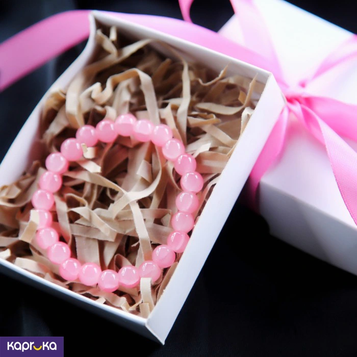 Soft Pastel Pink Opal Bracelet