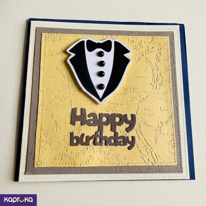 Happy Birthday Gentleman Greeting Card