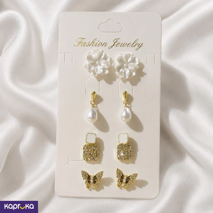 Bqueen Brand Fashion 4 Pcs Earring Set