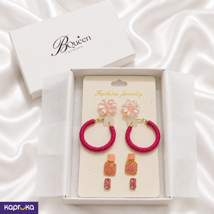 Bqueen Brand Fashion 4 Pcs Earring Set