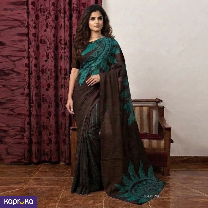 Sri Lankan Handmade Cotton Batik Saree