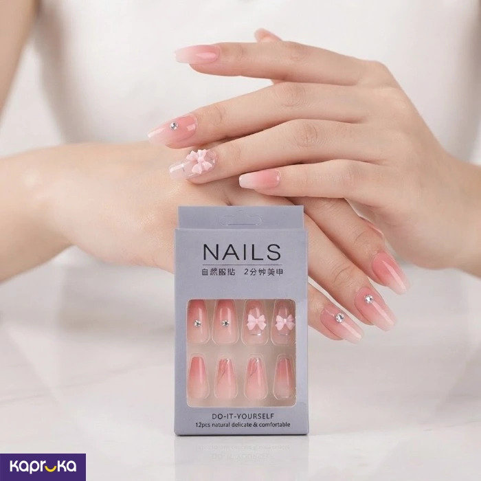 Artificial Nails Set 12pcs