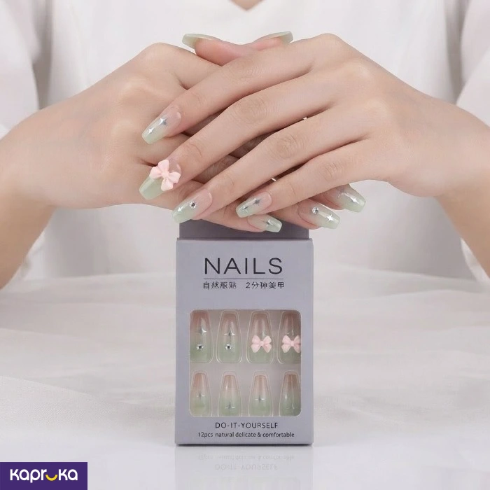 Artificial Nails Set 12pcs