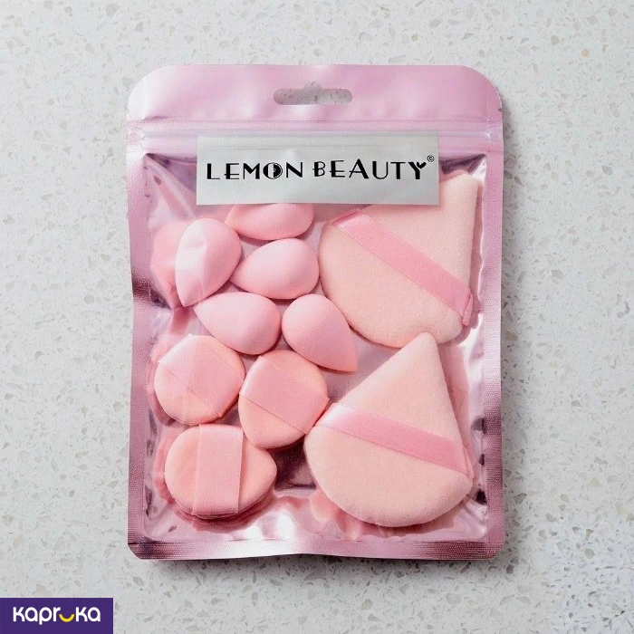 Beauty Makeup And Sponge And Puff 10Pcs Set