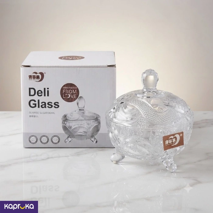 Primeum Crystal Sugar Jar