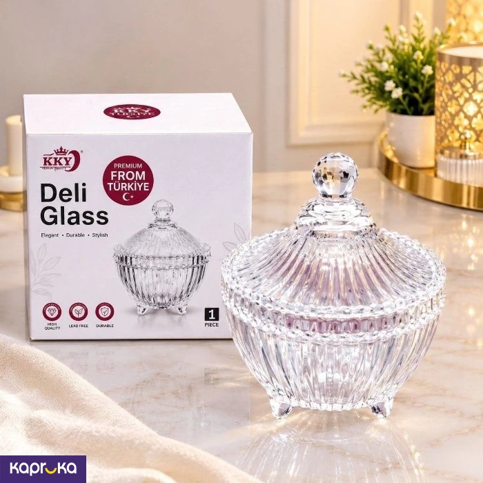 Primeum Crystal Sugar Jar
