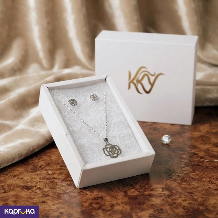 Golden Blossom Jewellery Set