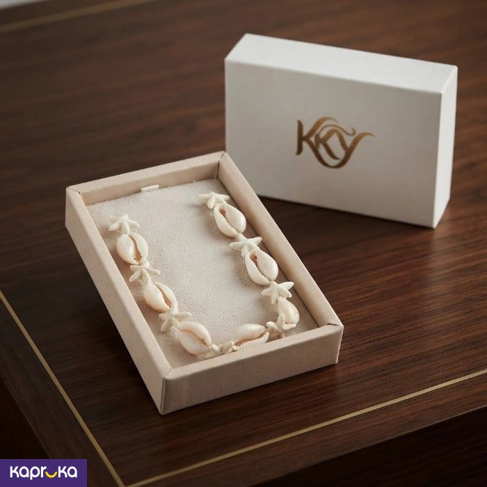 Oceanic Grace Shell And Star Fish Choker