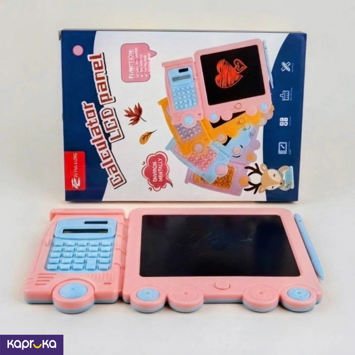 Lcd Writing Board With Calculator 2 In 1