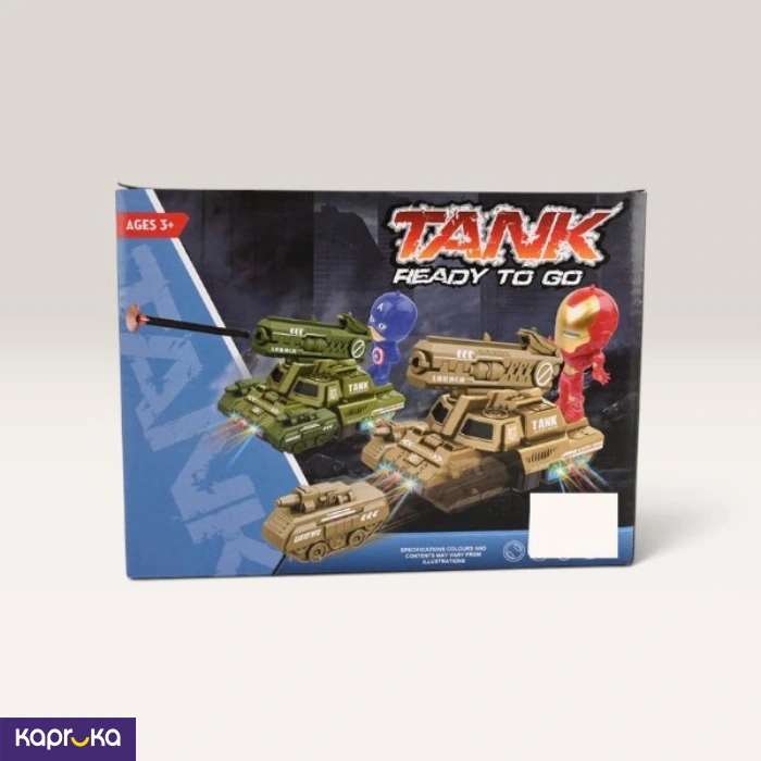 Tank Ready To Go Action Toy Set