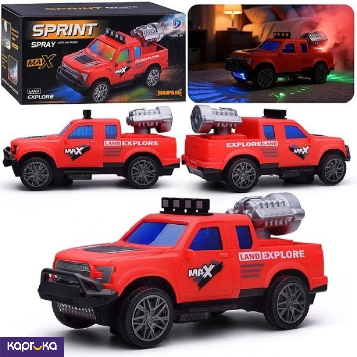 Max Land Explorer Smoke Spray Toy Car
