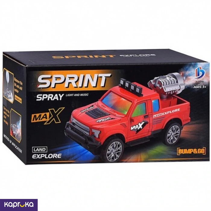 Max Land Explorer Smoke Spray Toy Car