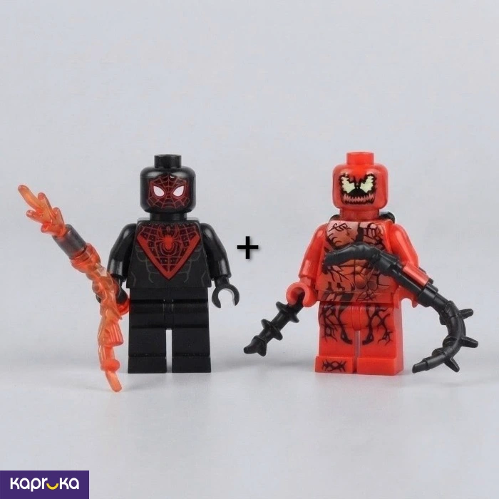 ZT Spider Man New Series Building Block Action Figure Set Of 2