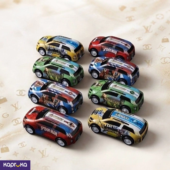 Marvel Avengers Heroes Miniature Toy Car Set 8pcs