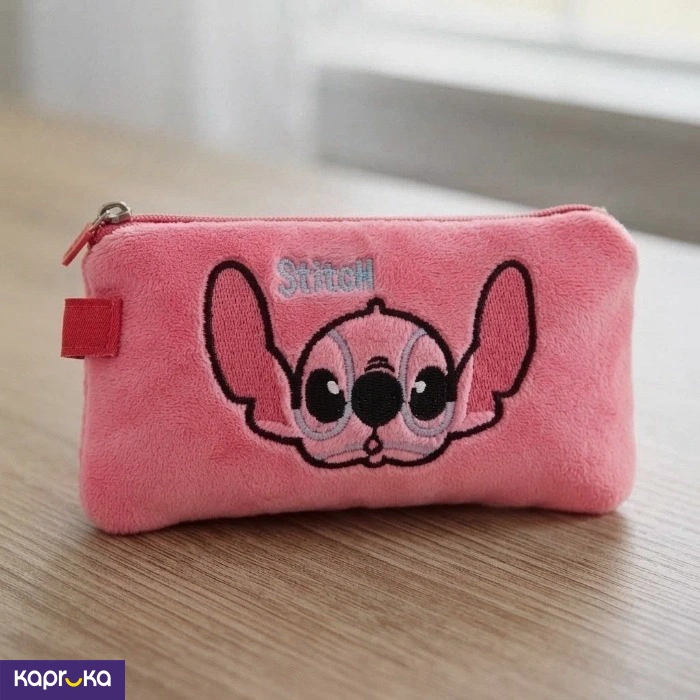 Adorable Plush Stitch Pencil Pouch
