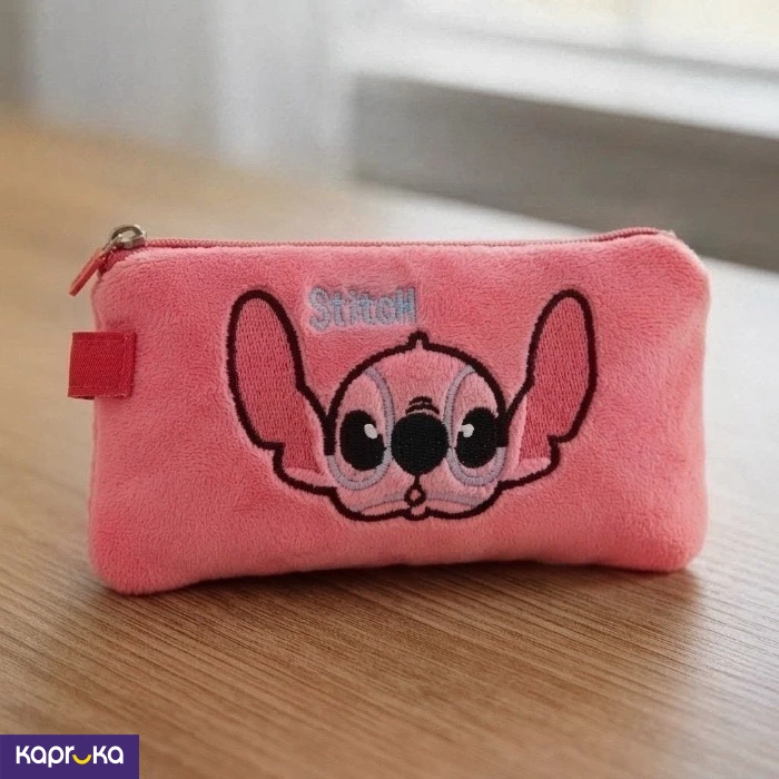 Adorable Plush Stitch Pencil Pouch