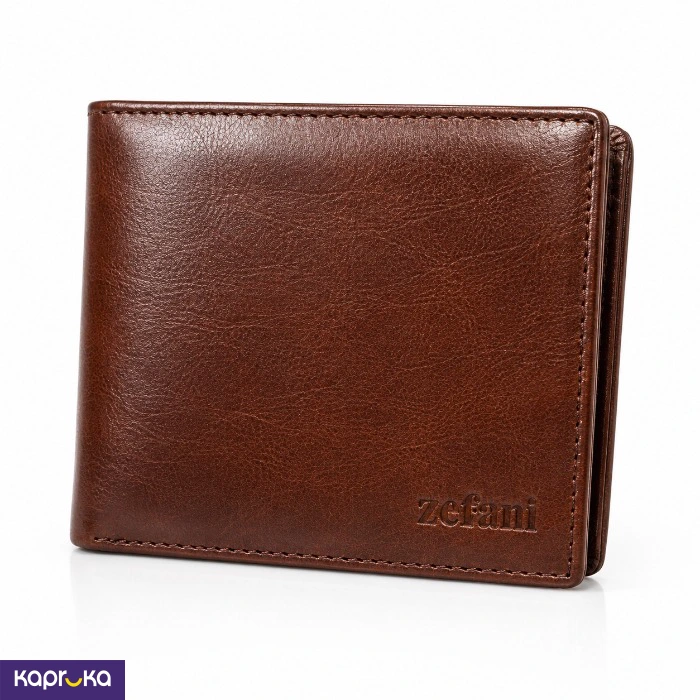 Genuine Leather Bifold Zefani Mens Wallet