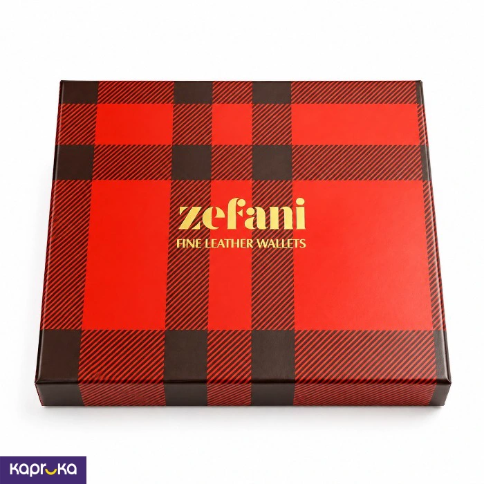 Genuine Leather Bifold Zefani Mens Wallet