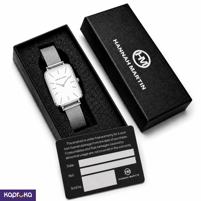 Hannah Martin Stainless Steel Quartz Ladies Watch