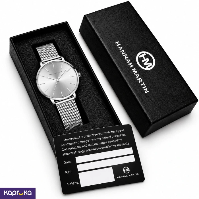 Hannah Martin Stainless Steel Quartz Ladies Watch
