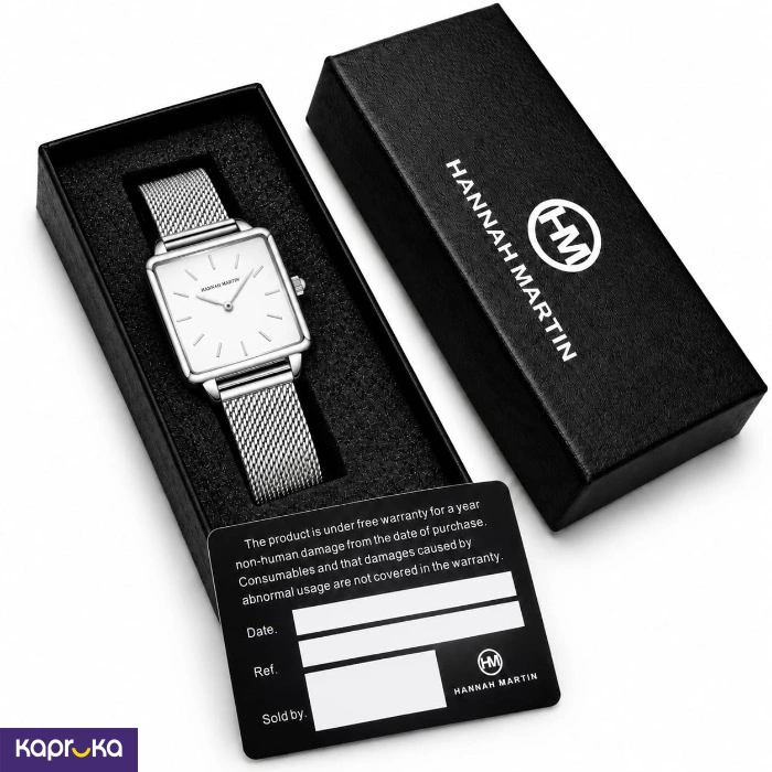 Hannah Martin Stainless Steel Quartz Ladies Watch