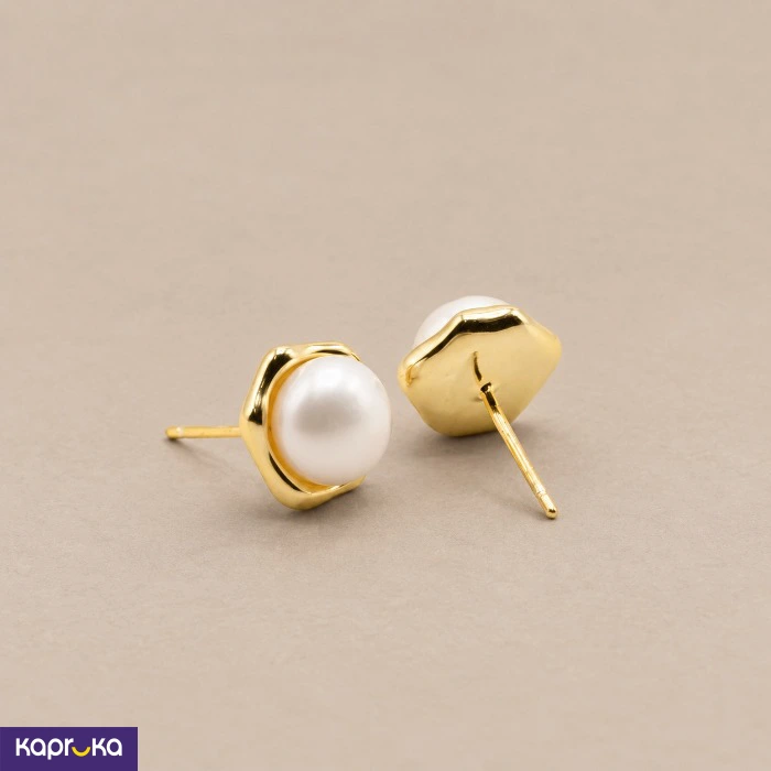 Pearl Stud Earrings