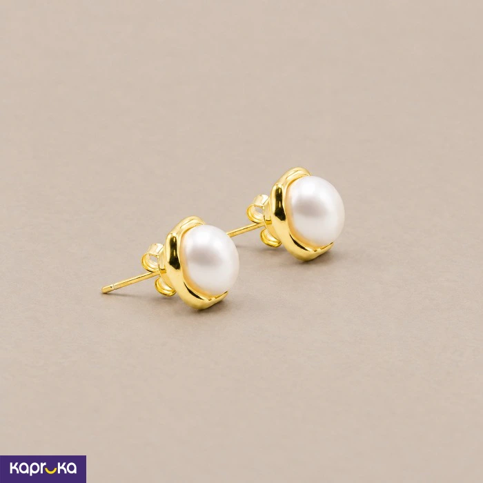 Pearl Stud Earrings