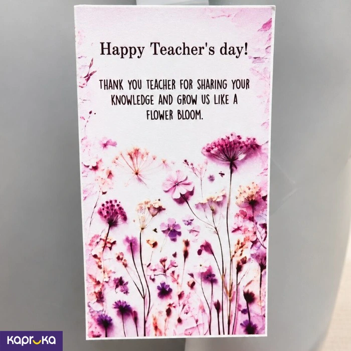 Teachers Day Gift Purple Orchid Plant