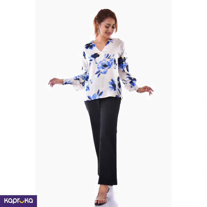 Bloom V Neck Top