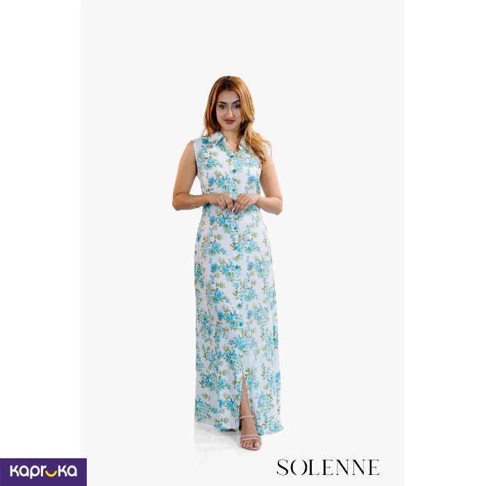 Noirline A Line Frock Floral