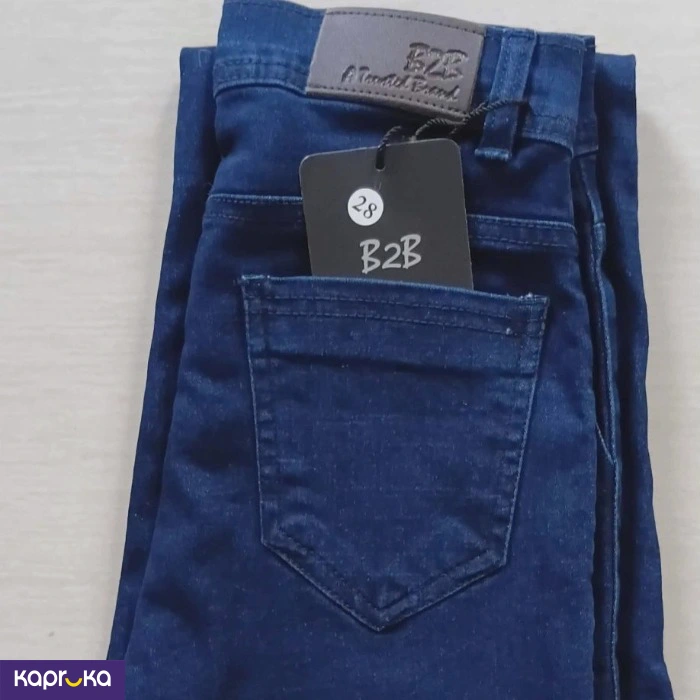 Stretch High Waist 4 Button Boot Cut