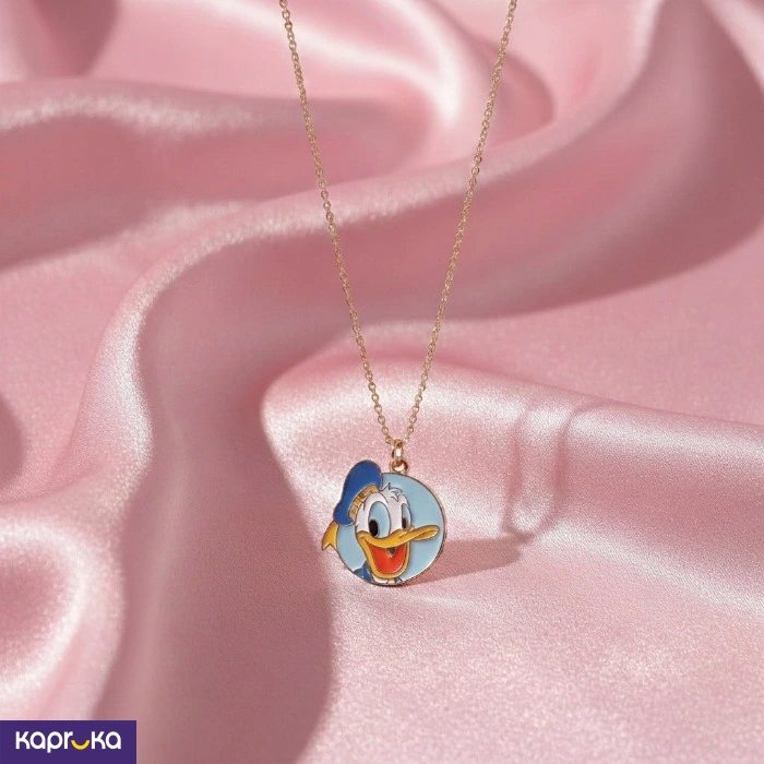 Donald Duck Pendant Necklace