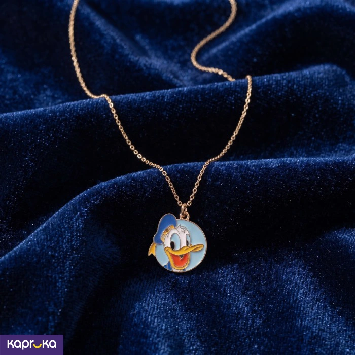 Donald Duck Pendant Necklace