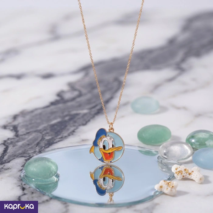 Donald Duck Pendant Necklace