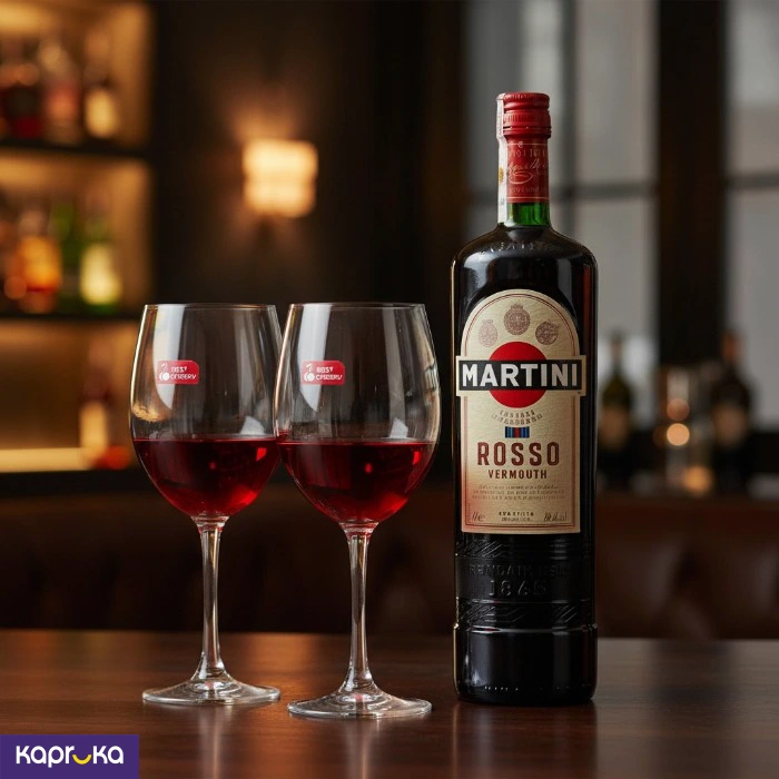 Red Cherry Elegant Goblet Wine Glass 330ml 6 Pcs Set
