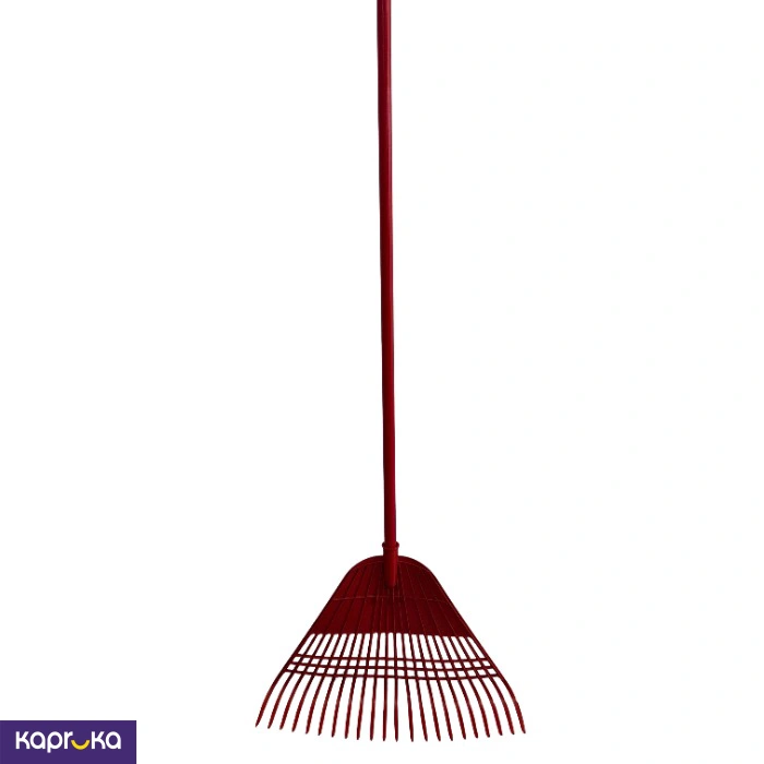 Heavy Dusty Plastic Garden Broom For Leaves And Garden Cleaning