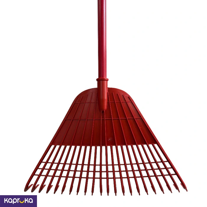 Heavy Dusty Plastic Garden Broom For Leaves And Garden Cleaning