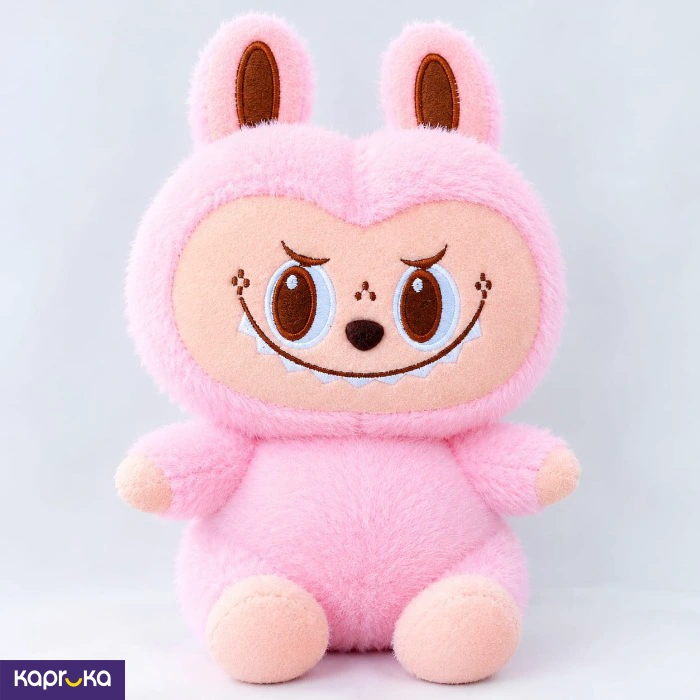 Labubu The Monsters Pink Plush Toy 11 Inches