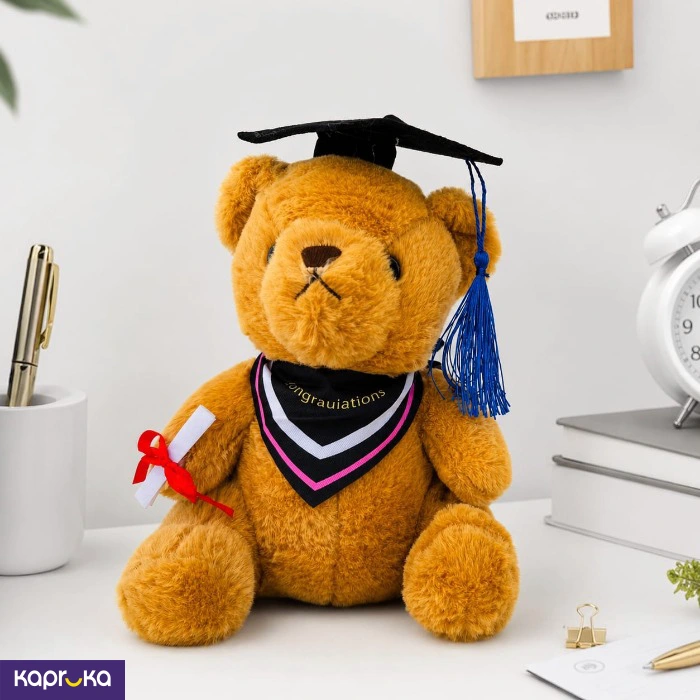 Graduation Teddy Bear With Cap 11inch