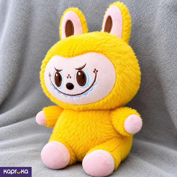 Labubu The Monsters Yellow Plush Toy 11 Inches