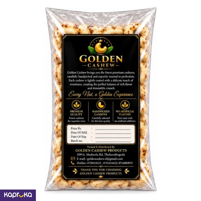Golden Cashew Burnt Cashew 1kg