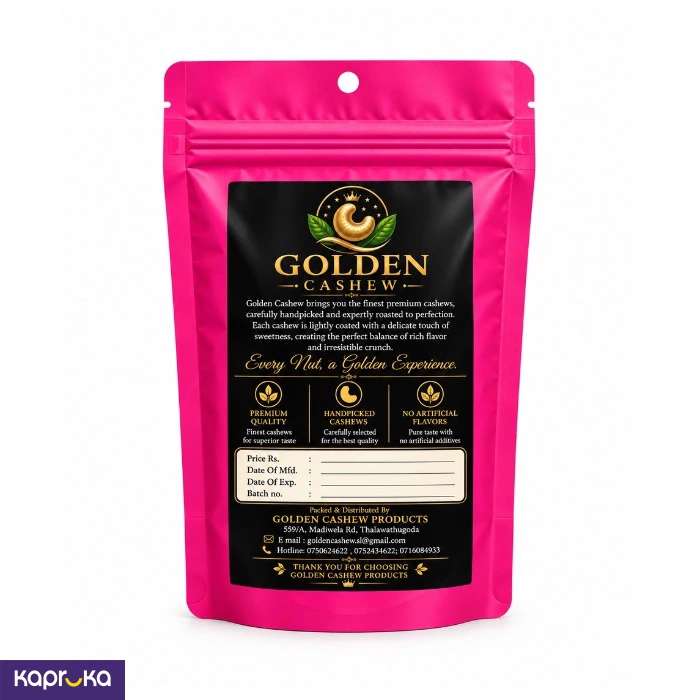 Golden Cashew Oven Cashew 100g